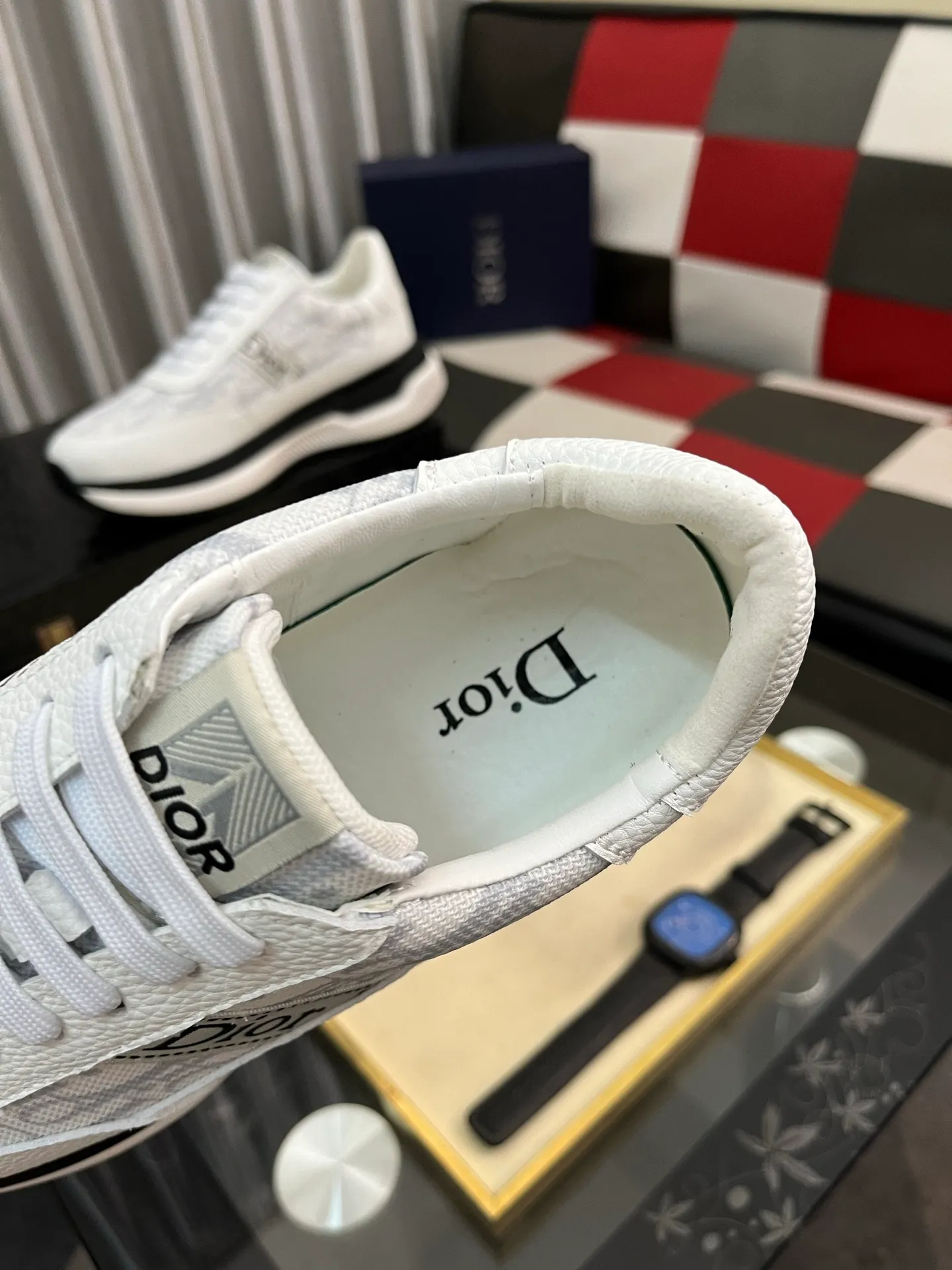 Men's Men's Shoes 💰438⌚️⌚️"Dior DIOR*" latest hot style casual shoes, top brand [seduce] luxury~purchase, top~quality. [Strong] The upper is made of imported breathable cowhide with material ➕ breathable sheepskin feet (•) and fine workmanship. Code number: 38-443️⃣Colors available